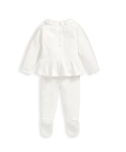 Mamas & Papas White Frill Knitted Top & Leggings Set -Baby Product mamas papas white frill knitted top leggings set 50857289548117