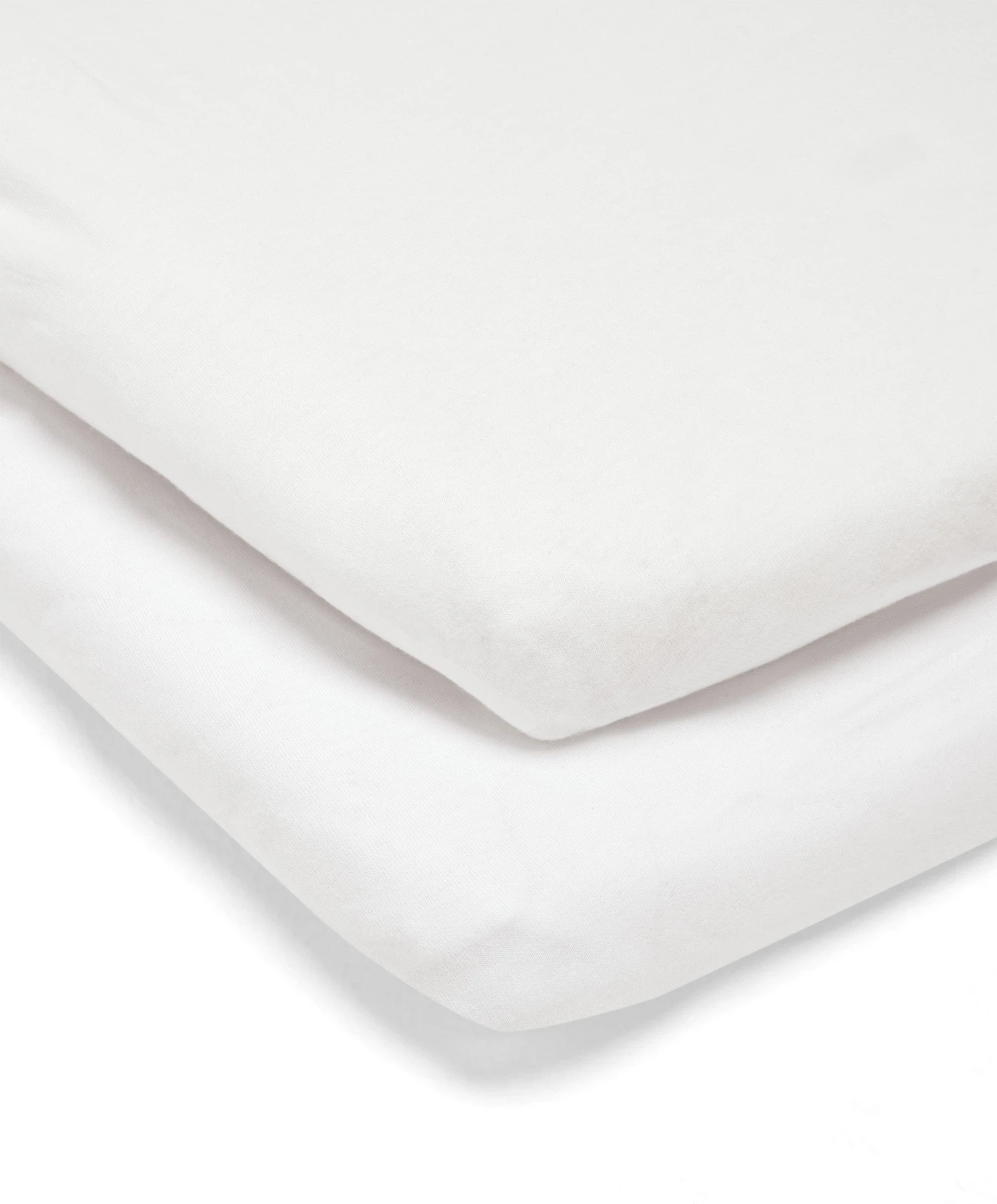 Mamas & Papas White Universal Crib Sheets - 2 Pack 3 Mamas & Papas White Universal Crib Sheets - 2 Pack