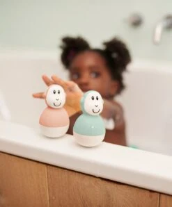 Matchstick Monkey Mint Green & Dusty Pink Wobblers -Baby Product matchstick monkey matchstick monkey mint green dusty pink wobblers 49027420782933