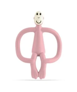Matchstick Monkey Original Teething Toy In Dusty Pink