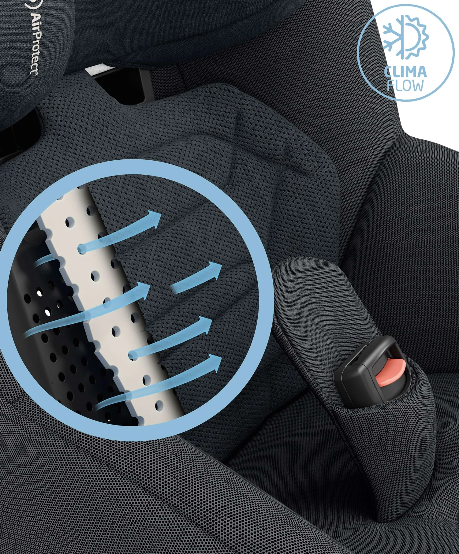 Maxi-Cosi Pearl 360 Pro Car Seat - Authentic Graphite 11 Maxi-Cosi Pearl 360 Pro Car Seat - Authentic Graphite - Image 9