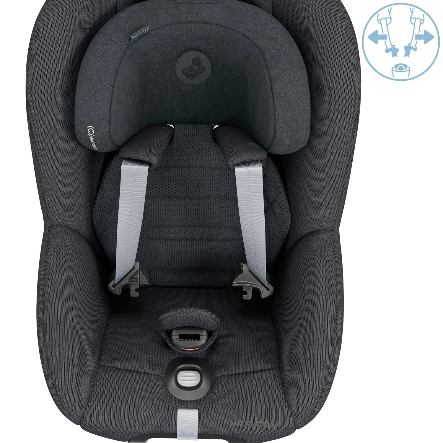 Maxi-Cosi Pearl 360 Pro Car Seat - Authentic Graphite 10 Maxi-Cosi Pearl 360 Pro Car Seat - Authentic Graphite - Image 8