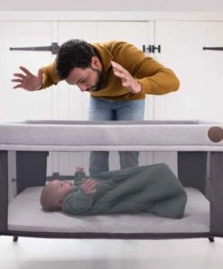 Maxi-Cosi Iris Compact Travel Cot - Essential Graphite -Baby Product maxi cosi travel cots maxi cosi iris compact travel cot essential graphite 30661721424032