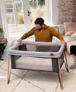 Maxi-Cosi Iris Compact Travel Cot - Essential Graphite -Baby Product maxi cosi travel cots maxi cosi iris compact travel cot essential graphite 30661721948320