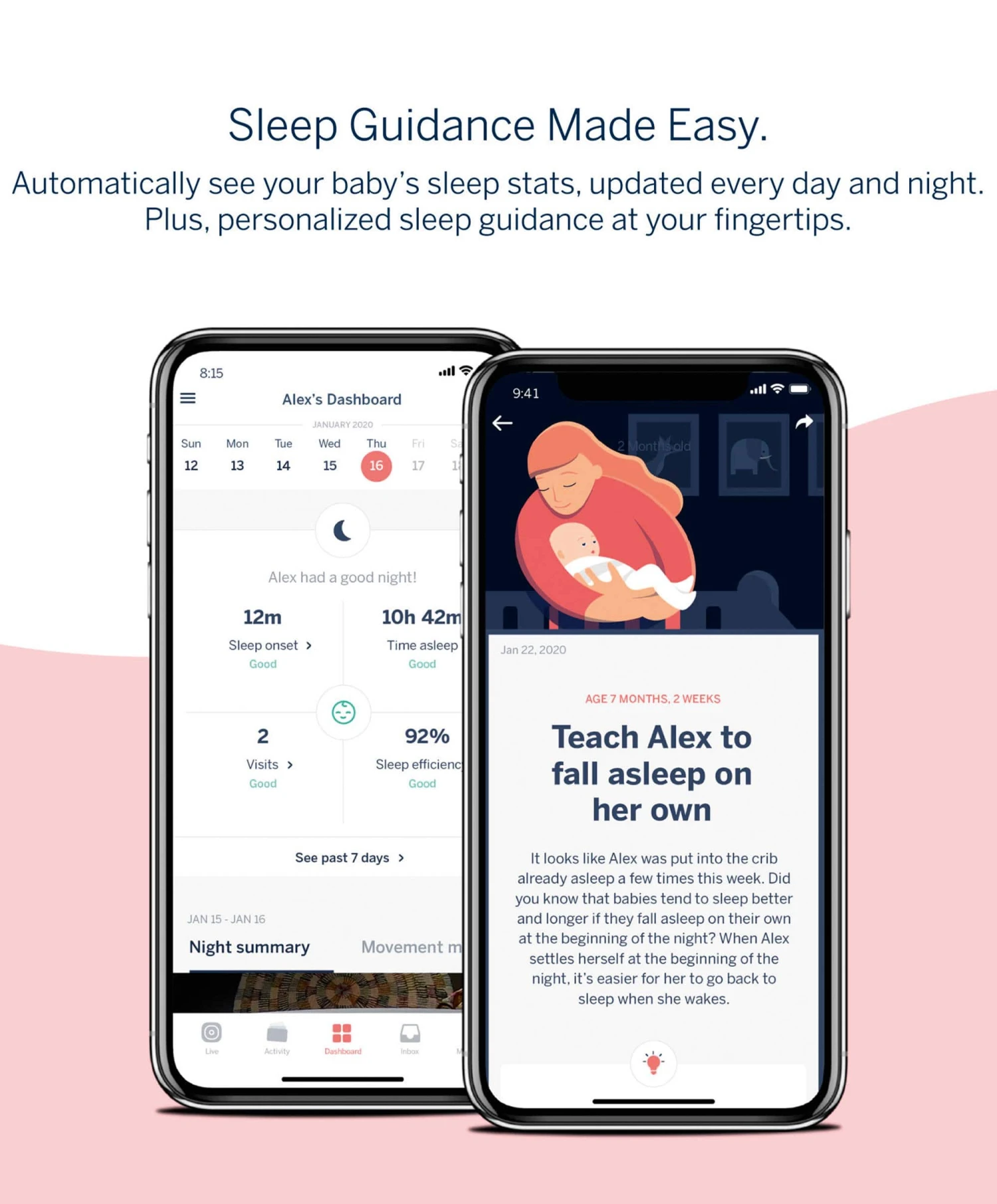 Nanit Pro Baby Monitor & Wall Mount - White 5 Nanit Pro Baby Monitor & Wall Mount - White - Image 3