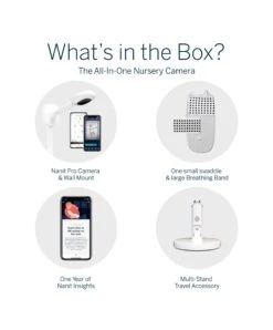 Nanit Pro Baby Monitor Complete Bundle - White 12 Nanit Pro Baby Monitor Complete Bundle - White -Baby Product nanit baby monitors nanit pro complete bundle white 29752868733088