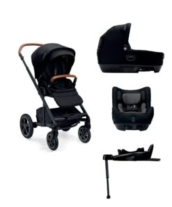 Nuna Mixx Next 4 Piece Pushchair Bundle - Caviar