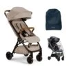 Nuna TRVL Pushchair With Travel Bag & Rain Cover - Hazelwood -Baby Product nuna pushchairs nuna trvl pushchair with travel bag rain cover hazelwood 50329913327957
