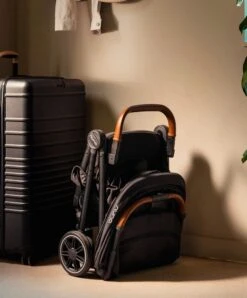 Nuna TRVL Pushchair With Travel Bag & Raincover - Caviar -Baby Product nuna pushchairs trvl pushchair in caviar 33810697060512