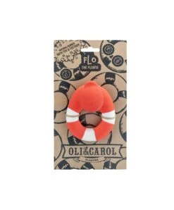 Oli & Carol - Flo The Floatie Red Teether -Baby Product oli carol oil carol flo the floatie red teether 33567870353568