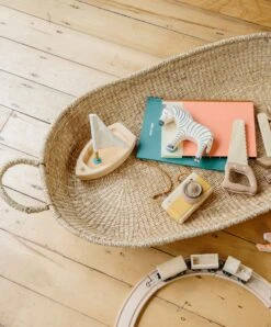 Olli Ella Nyla Baby Changing Basket - Natural -Baby Product olli ella changing mats olli ella nyla baby changing basket natural 28674258993312