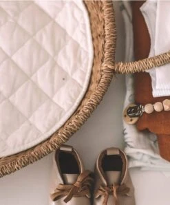 Olli Ella Cotton Changing Basket Insert - White