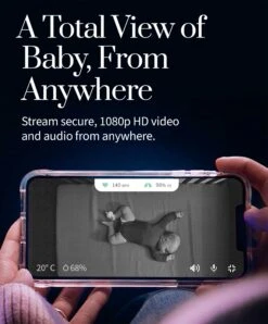 Owlet Cam 2 Baby Monitor - White -Baby Product owlet baby monitors owlet cam 2 baby monitor white 32875763597472