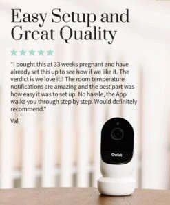 Owlet Cam 2 Baby Monitor - White -Baby Product owlet baby monitors owlet cam 2 baby monitor white 32875763695776