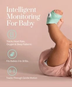 Owlet Baby Monitor Duo: Smart Sock 3 And Cam 2 - Mint -Baby Product owlet baby monitors owlet monitor duo smart sock 3 cam 2 mint 32875790696608