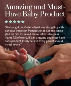 Owlet Baby Monitor Duo: Smart Sock 3 And Cam 2 - Mint -Baby Product owlet baby monitors owlet monitor duo smart sock 3 cam 2 mint 32875794268320