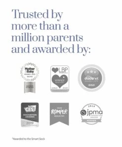 Owlet&trade; Smart Sock Plus V3 Baby Monitor - Mint Green -Baby Product owlet baby monitors owlet trade smart sock plus v3 monitor mint green 31005223321760