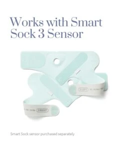 Owlet&trade; Smart Sock Plus V3 Baby Monitor - Mint Green -Baby Product owlet baby monitors owlet trade smart sock plus v3 monitor mint green 31005223354528