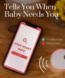 Owlet&trade; Smart Sock Plus V3 Baby Monitor - Mint Green -Baby Product owlet baby monitors owlet trade smart sock plus v3 monitor mint green 31005223551136