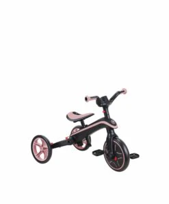 Globber Explorer Foldable 4-in-1 Trike - Pastel Pink -Baby Product plum play globber explorer foldable 4 in 1 trike pastel pink 51674715095381