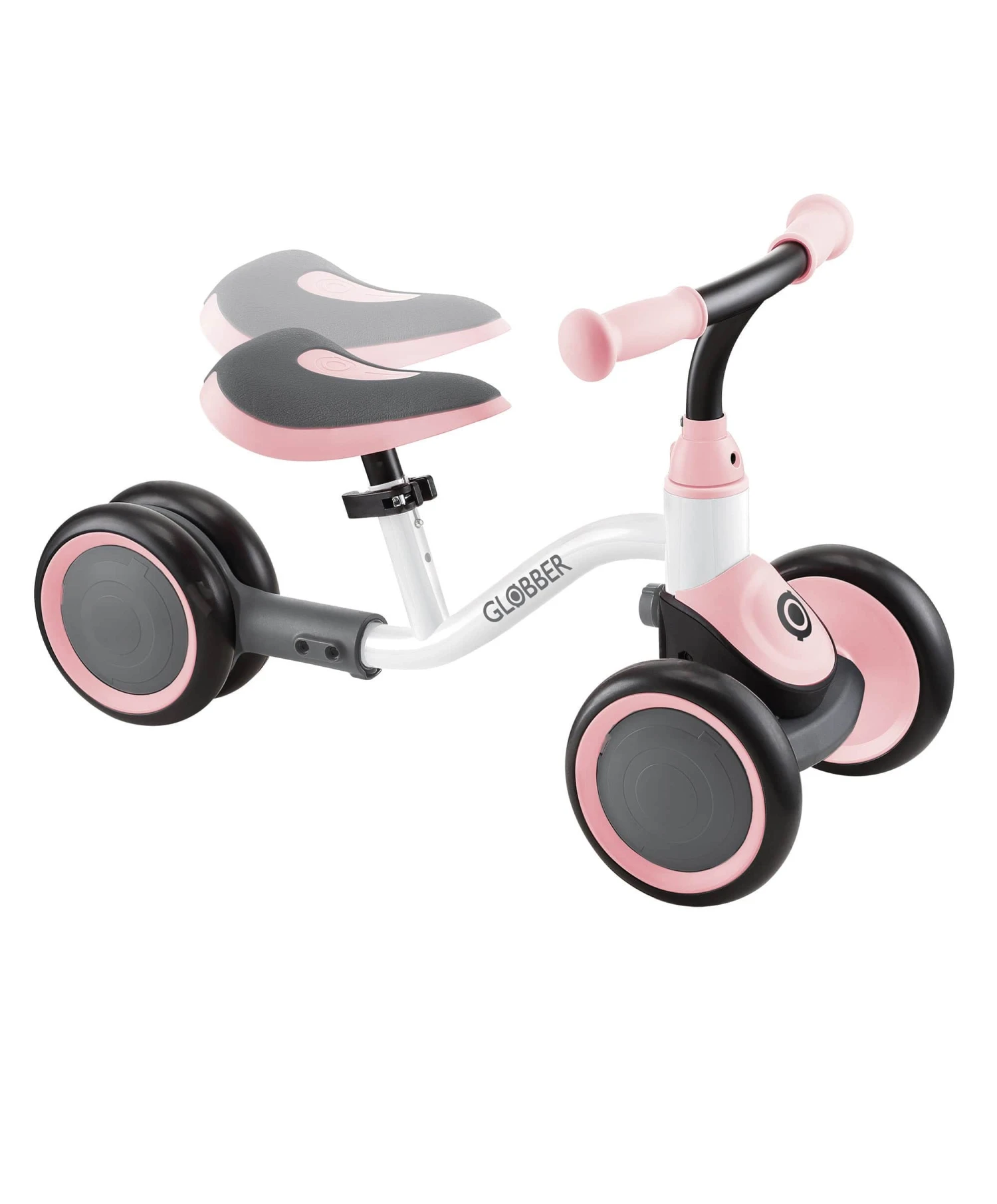 Globber Learning Bike - Pastel Pink 4 Globber Learning Bike - Pastel Pink - Image 2