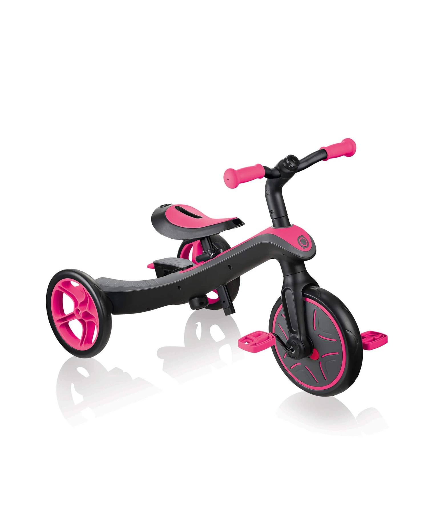 Globber Explorer 4 In 1 Trike - Fuchsia Pink 11 Globber Explorer 4 In 1 Trike - Fuchsia Pink - Image 9