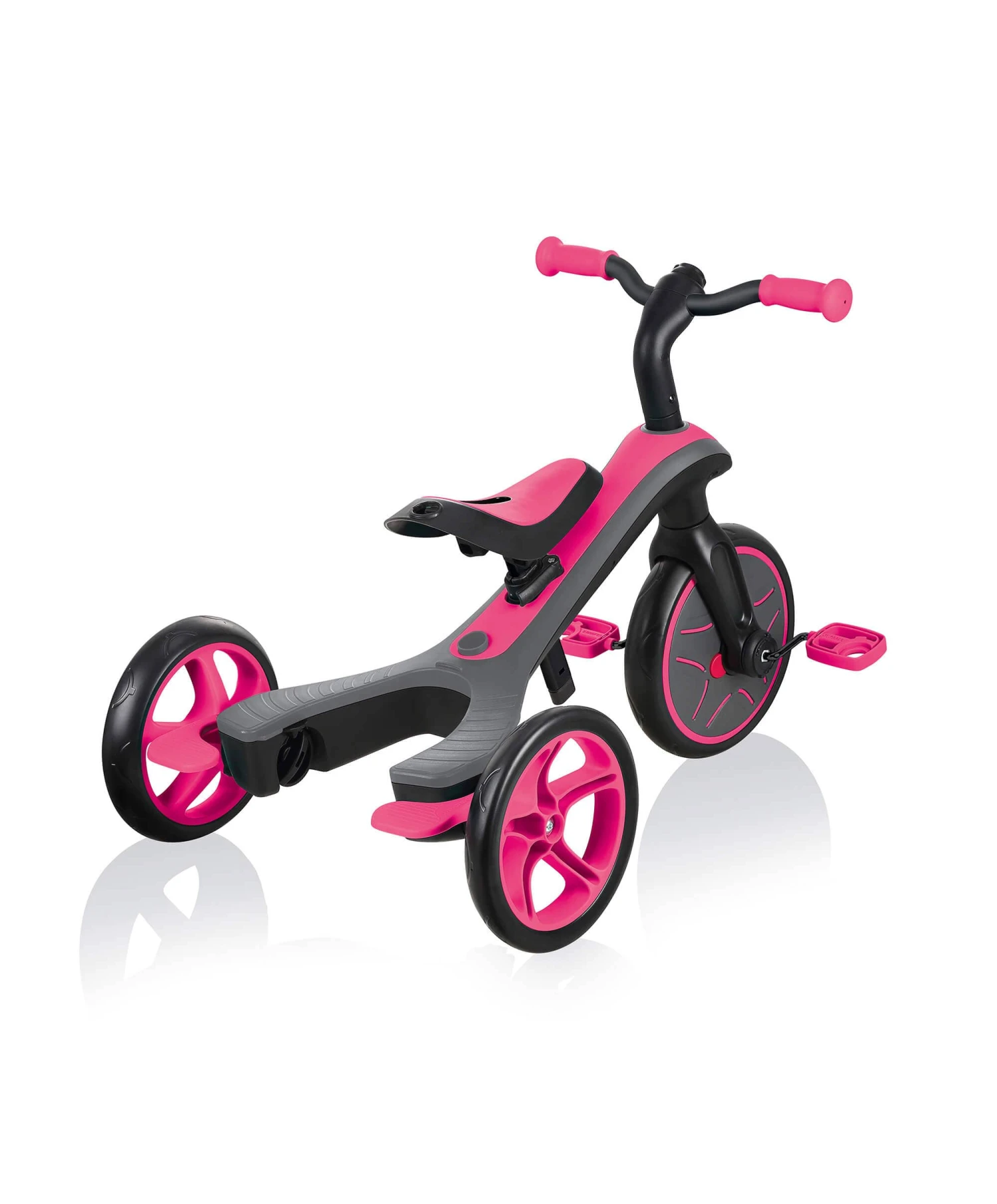 Globber Explorer 4 In 1 Trike - Fuchsia Pink 12 Globber Explorer 4 In 1 Trike - Fuchsia Pink - Image 10