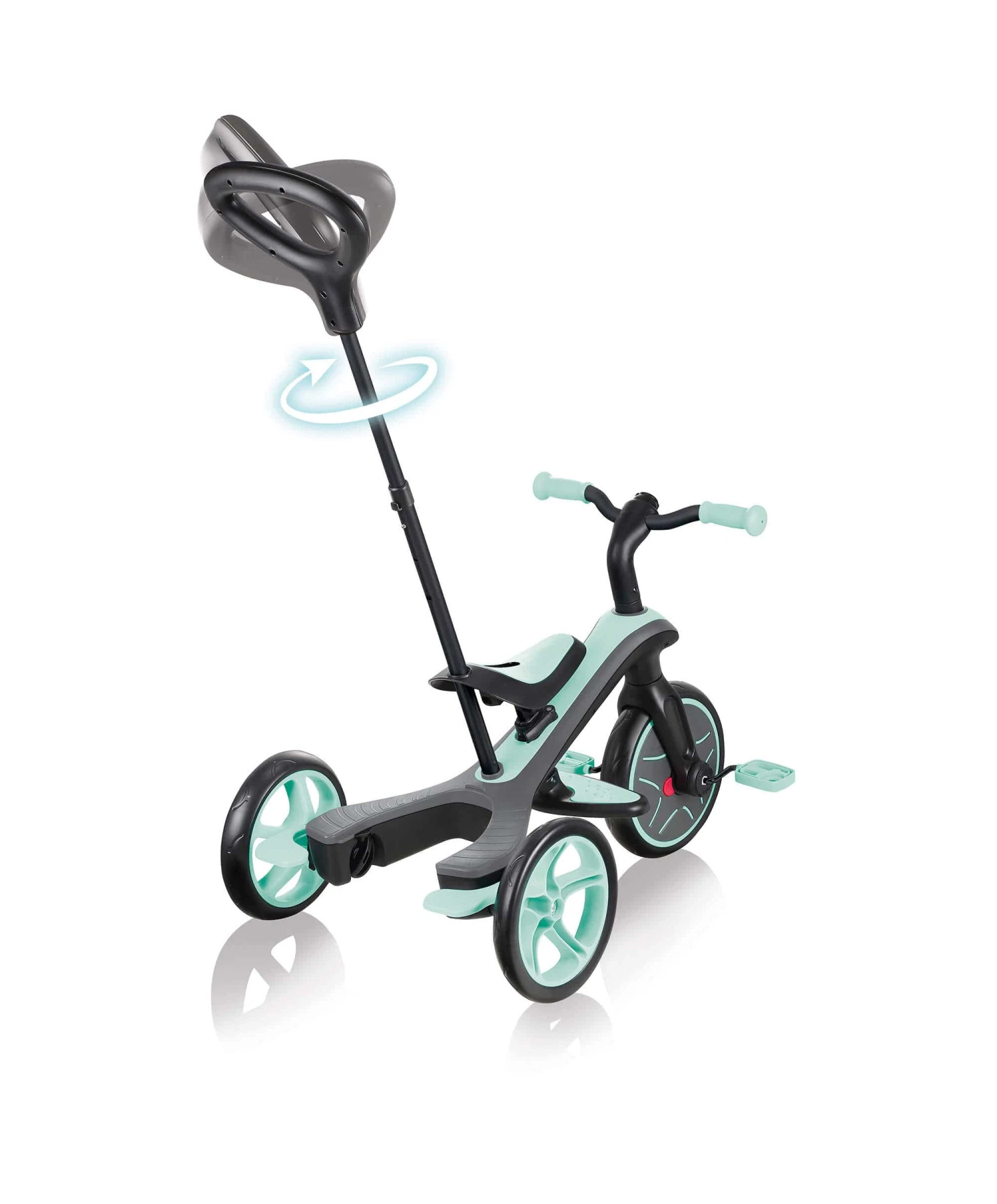 Globber Explorer 4 In 1 Trike - Mint Green 11 Globber Explorer 4 In 1 Trike - Mint Green - Image 9