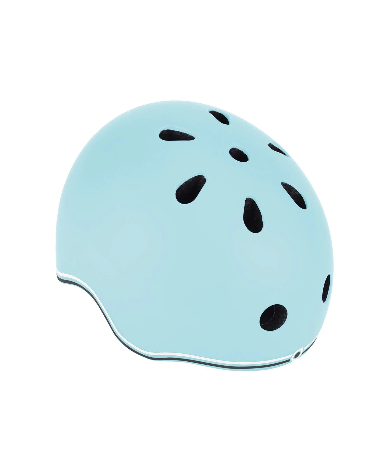 Globber GO-UP Lights Helmet - Pastel Blue 5 Globber GO-UP Lights Helmet - Pastel Blue - Image 3