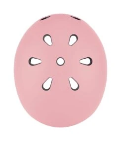 Globber GO-UP Lights Helmet - Pastel Pink -Baby Product plum play outdoor play globber go up lights helmet pastel pink 50032596910421