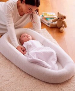 Purflo Sleep Tight Baby Bed Cover - Grey -Baby Product purflo baby nests purflo sleep tight baby bed cover grey 50478301315413