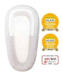 Purflo Sleep Tight Baby Bed Cover - Grey -Baby Product purflo baby nests purflo sleep tight baby bed cover grey 50478301380949