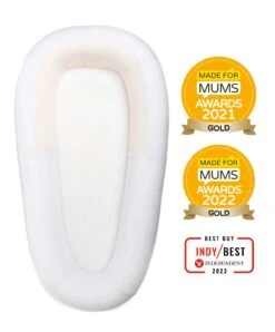 Purflo Sleep Tight Baby Bed - Soft White -Baby Product purflo baby nests purflo sleep tight baby bed soft white 50477852328277