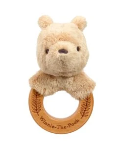 Disney Classic Winnie The Pooh Always And Forever Wooden Ring Rattle