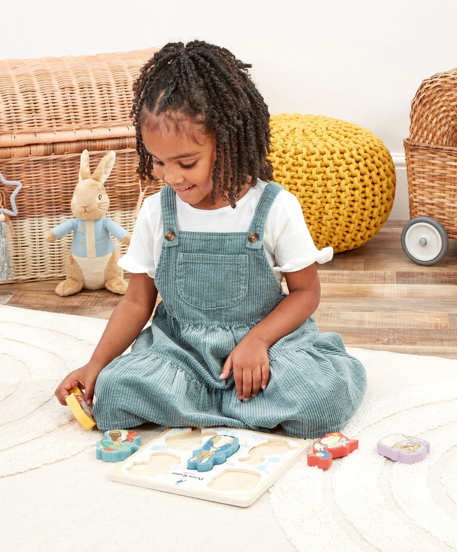 Peter Rabbit Wooden Shape Puzzle 3 Peter Rabbit Wooden Shape Puzzle - Image 2