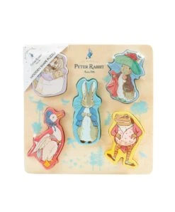 Peter Rabbit Wooden Shape Puzzle 8 Peter Rabbit Wooden Shape Puzzle -Baby Product rainbow designs activity toys peter rabbit wooden shape puzzle 48188060795221