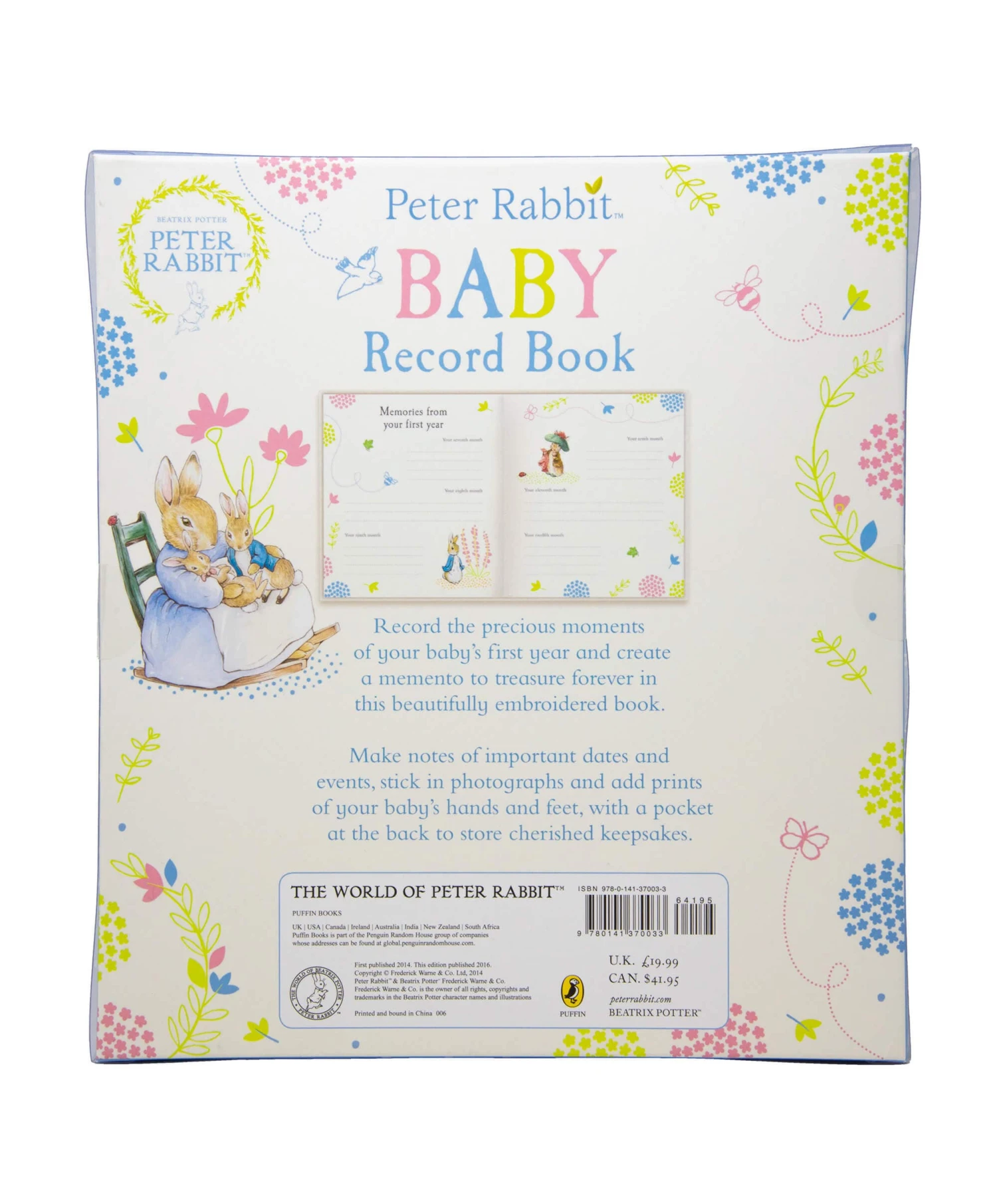 Peter Rabbit Baby Baby Memory Book 5 Peter Rabbit Baby Baby Memory Book - Image 3