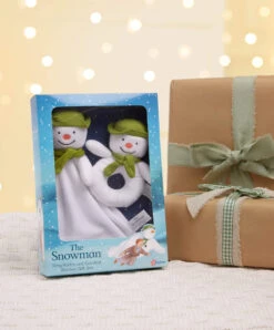 The Snowman Comforter & Rattle Gift Set