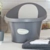 Shnuggle® Shnuggle Newborn Baby Bath - Slate Grey -Baby Product shnuggle baths shnuggle baby bath slate grey 31542018801824