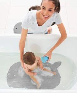 Skip Hop Moby Baby Bath Mat - Grey -Baby Product skip hop baths moby baby bath mat grey 29618471764128