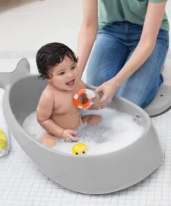 Skip Hop Moby 3 Stage Baby Bath - Grey 21 Skip Hop Moby 3 Stage Baby Bath - Grey -Baby Product skip hop baths tidies moby 3 stage bathtub grey 28244409090208