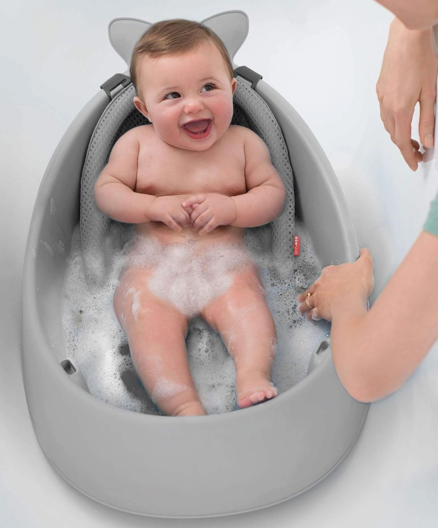 Skip Hop Moby 3 Stage Baby Bath - Grey