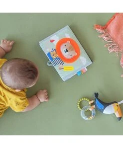 Taf Toys - Savannah Adventures Tummy Time Book -Baby Product taf toys taf toys savannah adventures tummy time book 33556716388512
