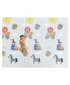 Taf Toys - Savannah Super-Sized Foam Mat -Baby Product taf toys taf toys savannah super sized foam mat 33556800569504