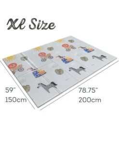 Taf Toys - Savannah Super-Sized Foam Mat -Baby Product taf toys taf toys savannah super sized foam mat 33556800602272