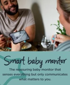 Tommee Tippee Dreamsense Smart Baby Monitor In White -Baby Product tommee tippee baby monitors tommee tippee dreamsense smart baby monitor in white 49266920751445