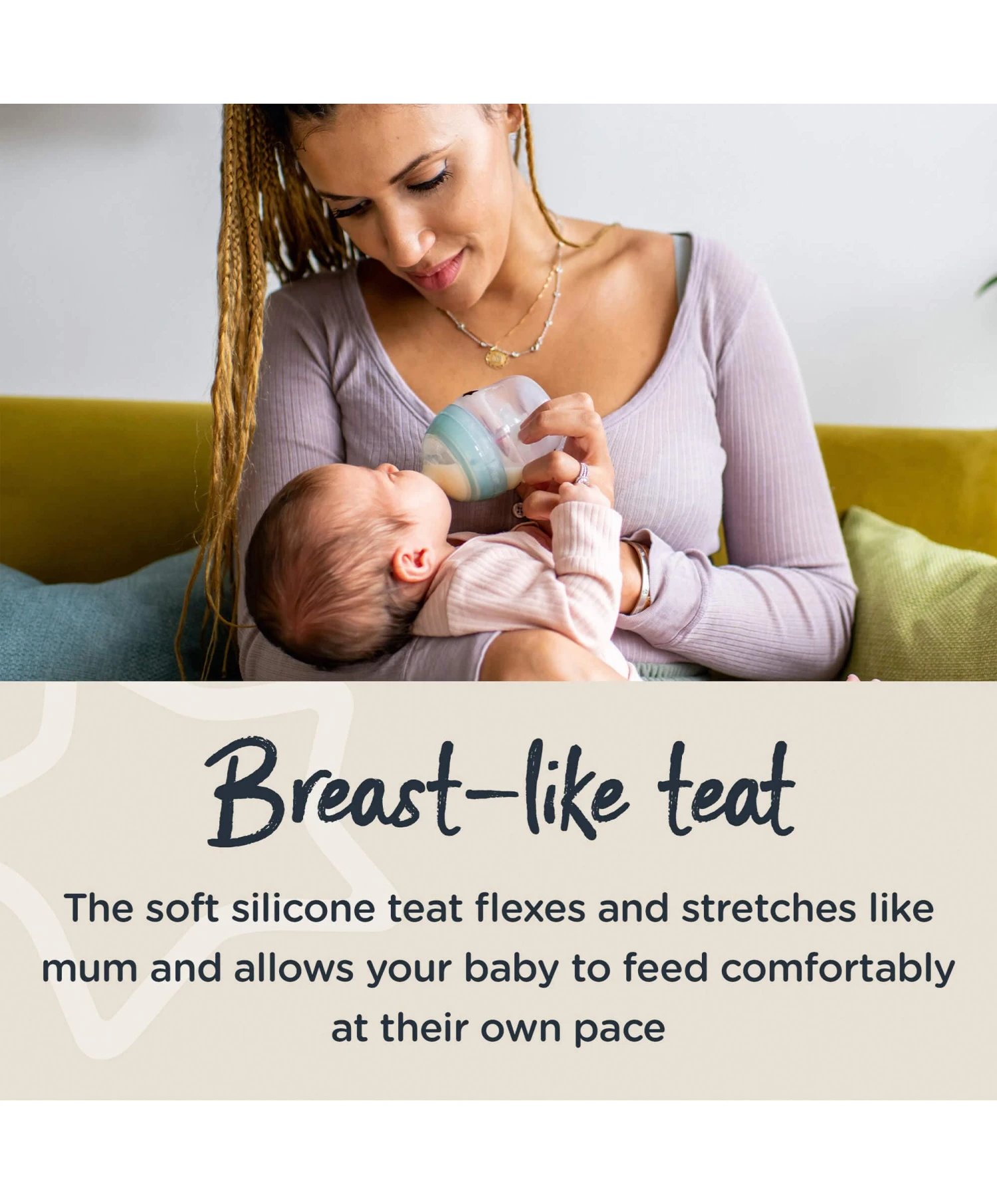 Tommee Tippee Advanced Anti-Colic Baby Bottles (Pack Of 3) - 150ml 7 Tommee Tippee Advanced Anti-Colic Baby Bottles (Pack Of 3) - 150ml - Image 5