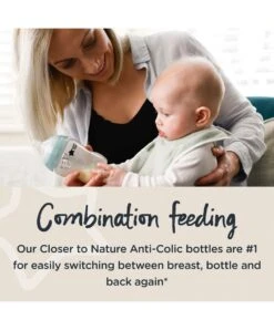 Tommee Tippee Closer To Nature Anti-Colic Baby Bottles (Pack Of 6) - 260ml -Baby Product tommee tippee bottle feeding tommee tippee anti colic 260ml baby bottles pack of 6 50109728096597