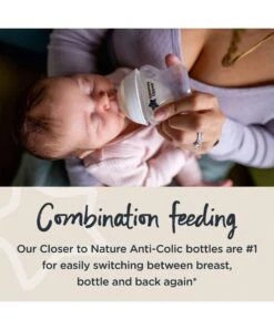 Tommee Tippee Closer To Nature Anti-Colic Baby Bottles (Pack Of 3) - 150ml -Baby Product tommee tippee bottle feeding tommee tippee closer to nature 150ml baby bottles pack of 3 50109809787221