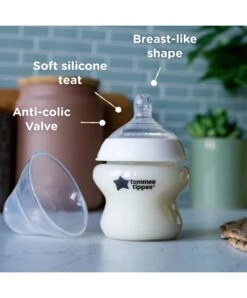 Tommee Tippee Closer To Nature 260ml Baby Bottles- Pack Of 6 -Baby Product tommee tippee bottle feeding tommee tippee closer to nature 260ml baby bottles pack of 6 50109602890069